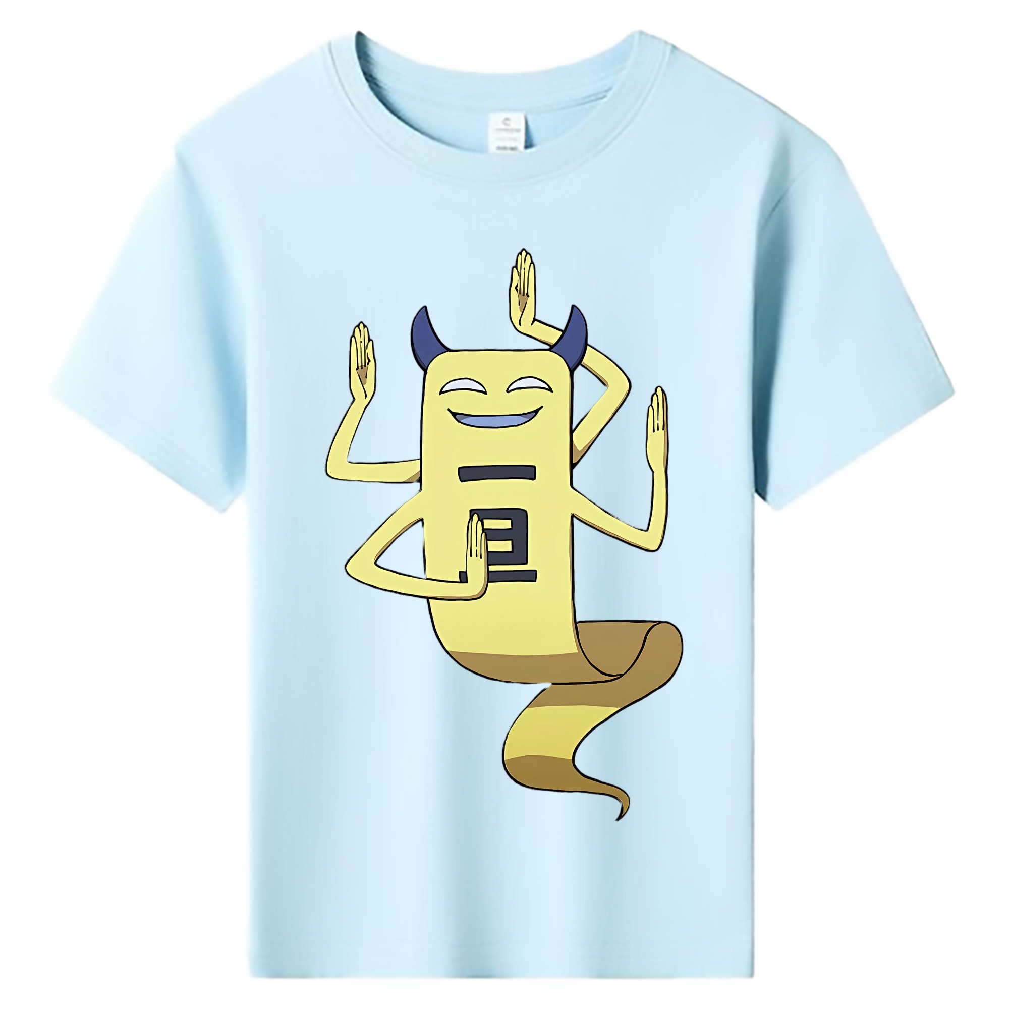 （画像用） 妖怪ウォッチ Yo-kai Watch 綿100％キッズTシャツ（フロントプリント）
